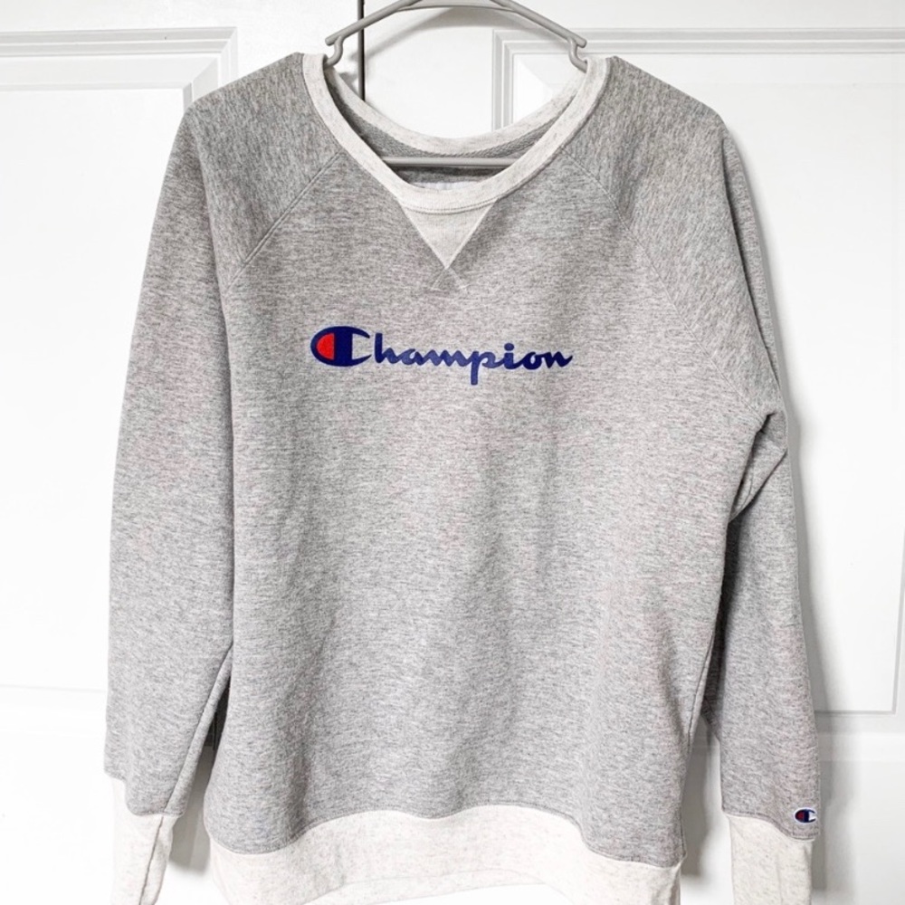 Light Grey Champion Crewneck
